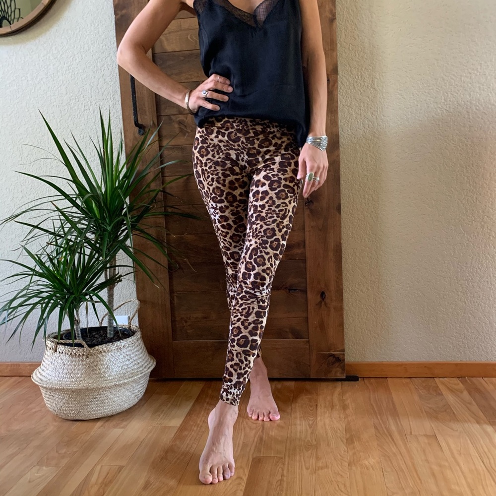 Temple Ro Jaguar Leggings XS